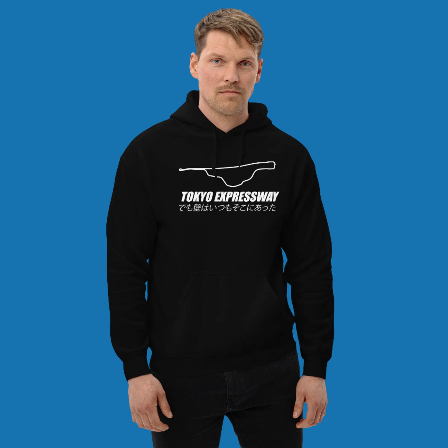 Black Tokyo Expressway Custom Hoodie